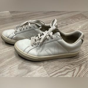 Veja white shoes